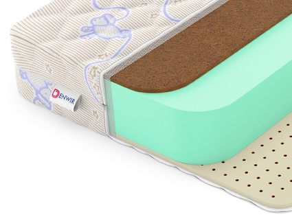 Матрас Denwir BABY SPRINGLESS ECO HARD SOFT 16 50