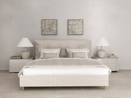 Кровать Beautyson Doris велюр Formula 692 мятный 251