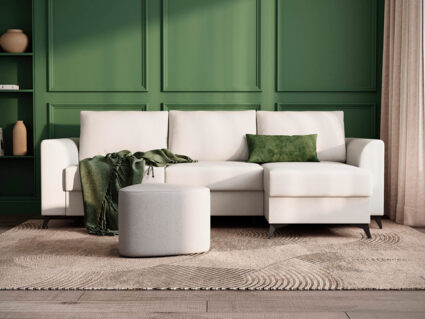 Диван Сонум Dario угловой Лаунж Зеленый 1183