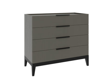 Комод Rivi Goodman (широкий) Серый графит/венге 1558