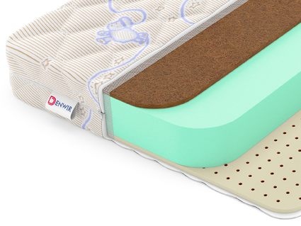 Матрас Denwir BABY SPRINGLESS ECO HARD SOFT 12 50