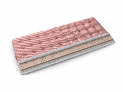 Футон Mr.Mattress Migi (красная клетка) 37