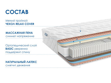 Матрас Димакс Relmas Mix 3 S1000 37