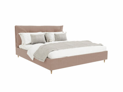 Кровать Beautyson Doris велюр Formula 225 бежевый (с подъемным механизмом) 276