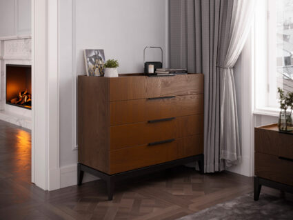 Комод Rivi Goodman (широкий) Карамель/венге 1558