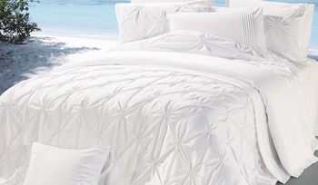 Комплект постельного белья белое Асабелла 586-4