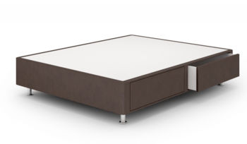 Кровать из Экокожи Lonax Box Drawer 2 ящика (эконом)