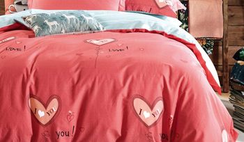 Комплект постельного белья красное Tango TS05-X61