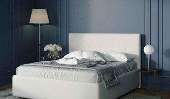 Кровать с подъемным механизмом Nuvola Bianco